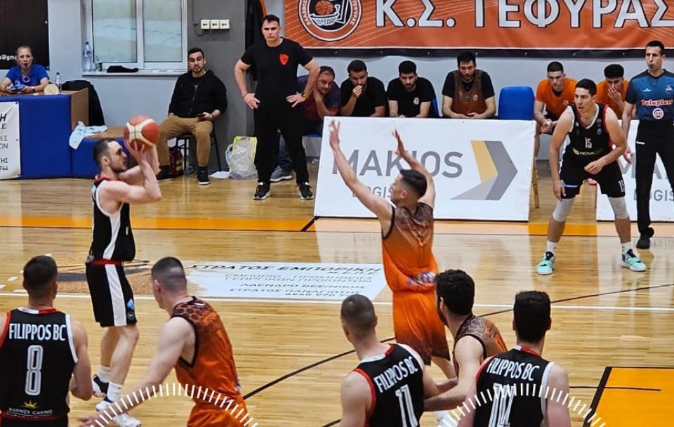 «Αυτοκτόνησε» ο Φίλιππος στη Γέφυρα - Σε τρίτο αγώνα η πρόκριση στον τελικό!