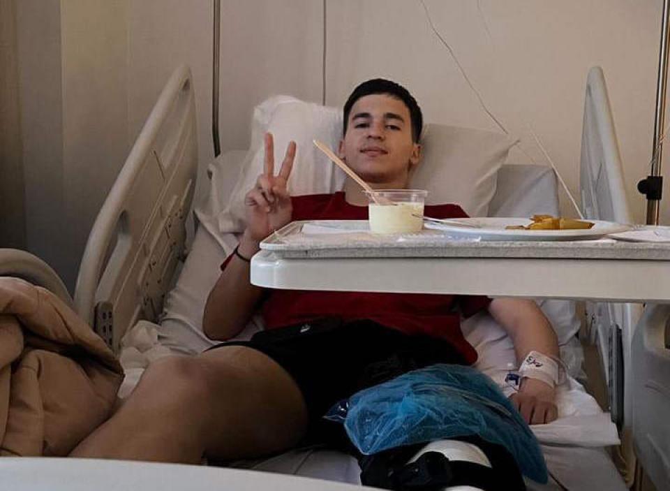 Ευχές του Μακροχωρίου στον ποδοσφαιριστή Βασίλη Μουρατίδη