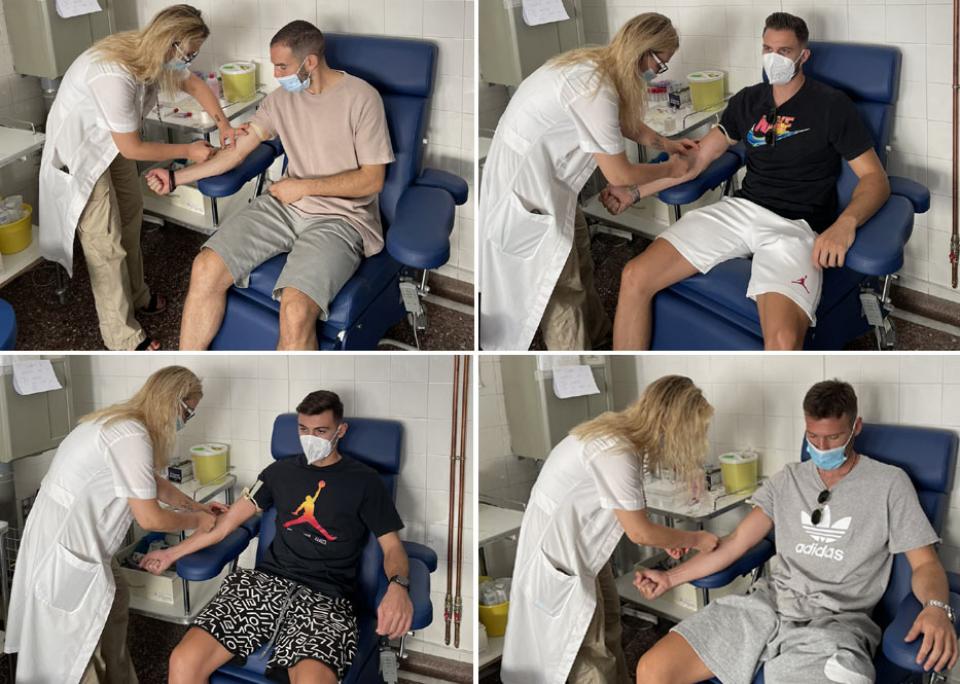 Υποβλήθηκαν σε εξετάσεις οι παίκτες της ΒΕΡΟΙΑΣ - Ευχαριστήριο της ΠΑΕ