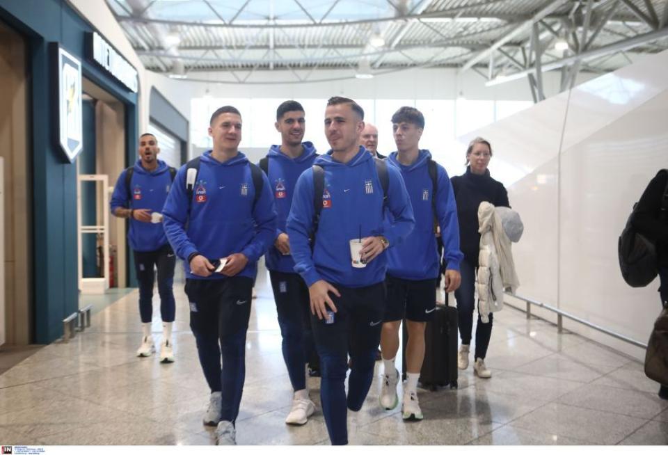 Έφυγε με χαμόγελα για τη Γεωργία η Εθνική ομάδα