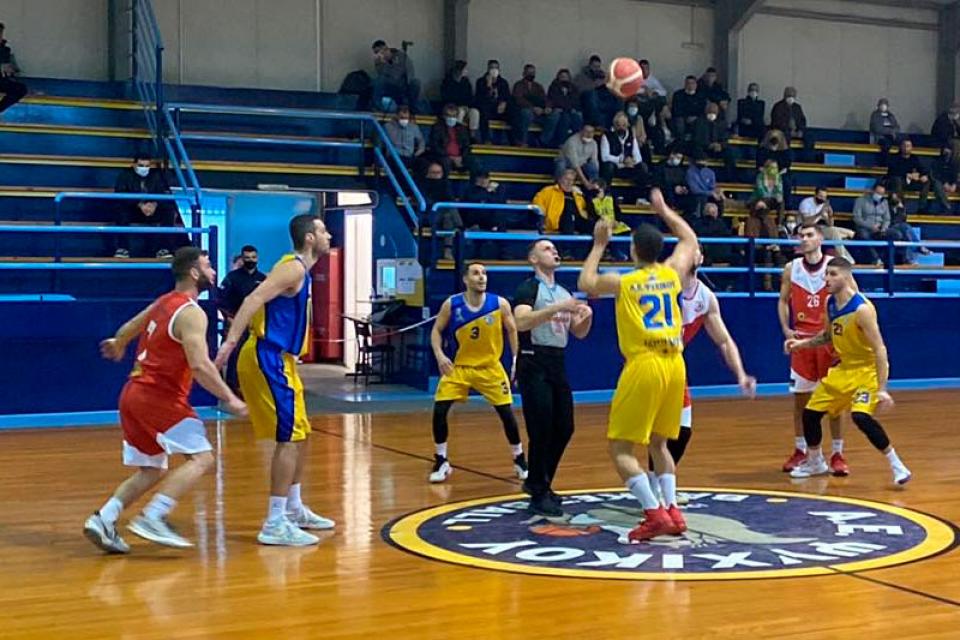 Με 66-56 ηττήθηκε ο Φίλιππος από το Ψυχικό
