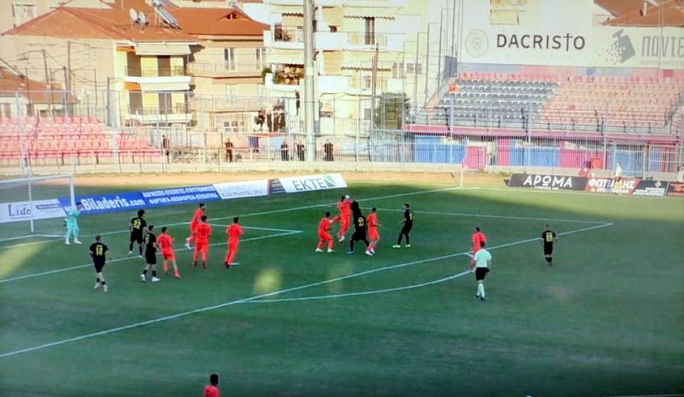 Η φάση του γκολ της Καρδίτσας που ξεσήκωσε τις διαμαρτυρίες των Βεροιωτών!