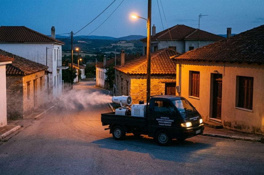 Έκτακτη ανακοίνωση: Ψεκασμός για τον Ιό του Δυτικού Νείλου την Πέμπτη σε οικισμό του Δήμου Βέροιας