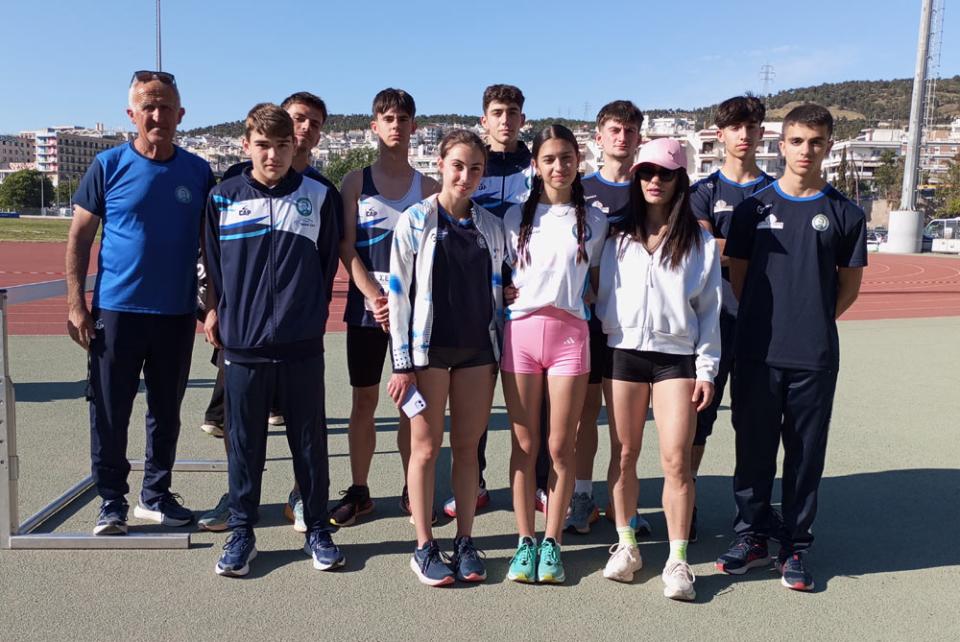 Επιτυχίες για τους αθλητές του Βικέλα Βέροιας στο Διασυλλογικό Πρωτάθλημα Στίβου