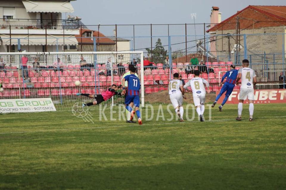 Τα καλύτερα στιγμιότυπα του ισόπαλου αγώνα ΝΠΣ Βέροια - Δόξα Δράμας