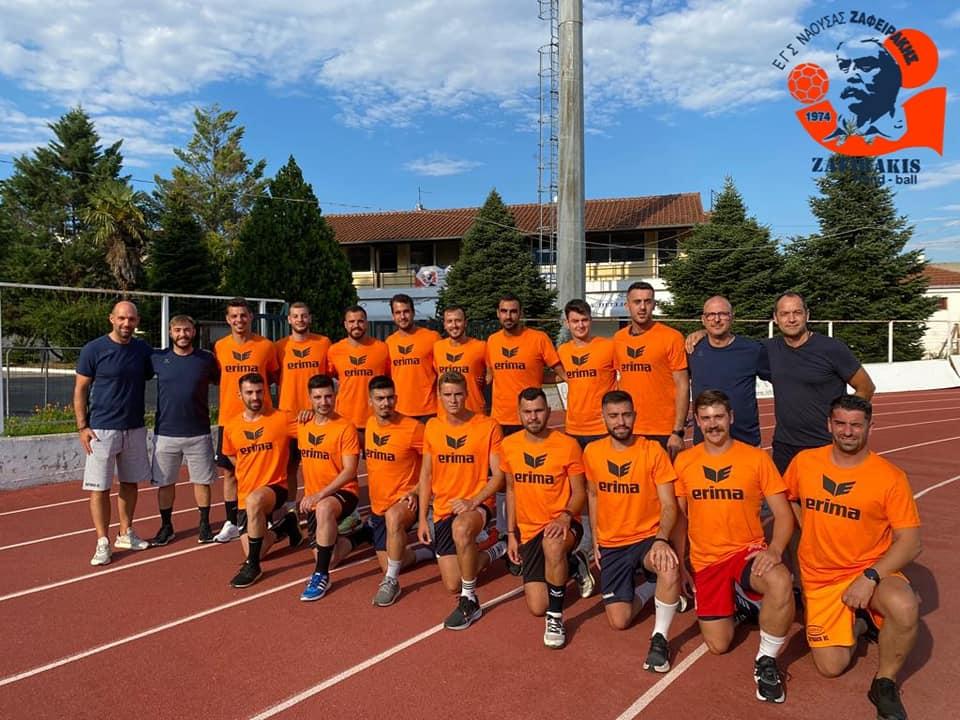 Ξεκίνησε την προετοιμασία του ο Ζαφειράκης Νάουσας (φωτο)