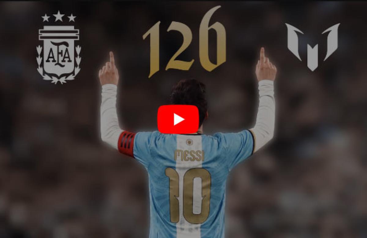 Όλα τα γκολ του GOAT: Δείτε σε ένα βίντεο και τα 126 τέρματα του Λιονέλ Μέσι με την Εθνική Αργεντινής!