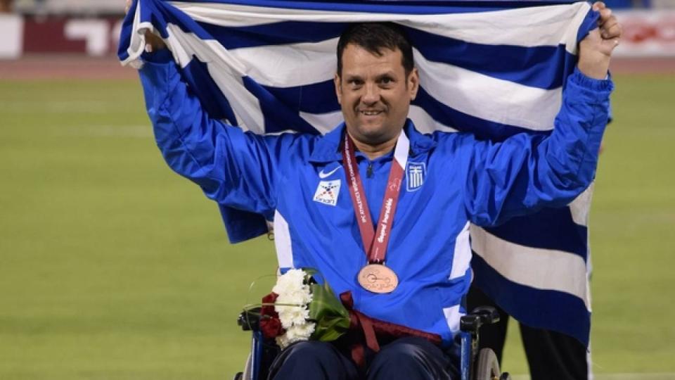O χάλκινος Παραολυμπιονίκης του Ρίο Ζησίδης Δημήτρης, στο "Εν Σώματι Υγιεί"!