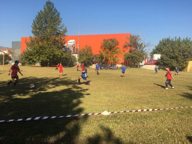 Φιλική νίκη της Σχολής Ποδοσφαίρου του Νηρέα