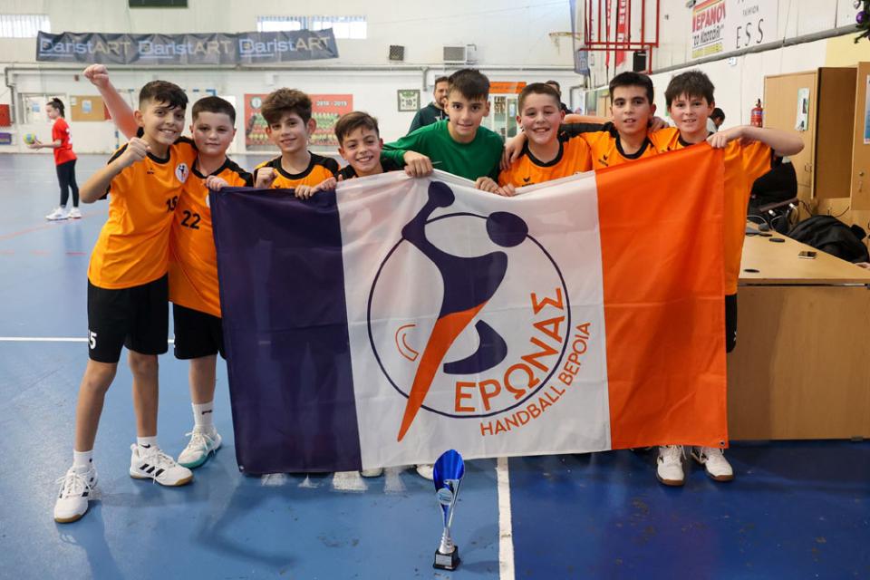 Τρίτη θέση για τους παμπαίδες του Φέρωνα Βέροιας στο 10o Climax 23