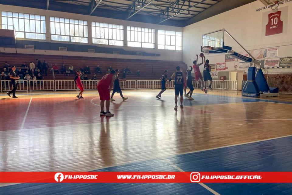 Ήττα στην παράταση για τους Παίδες Β’ του Φιλίππου Βέροιας