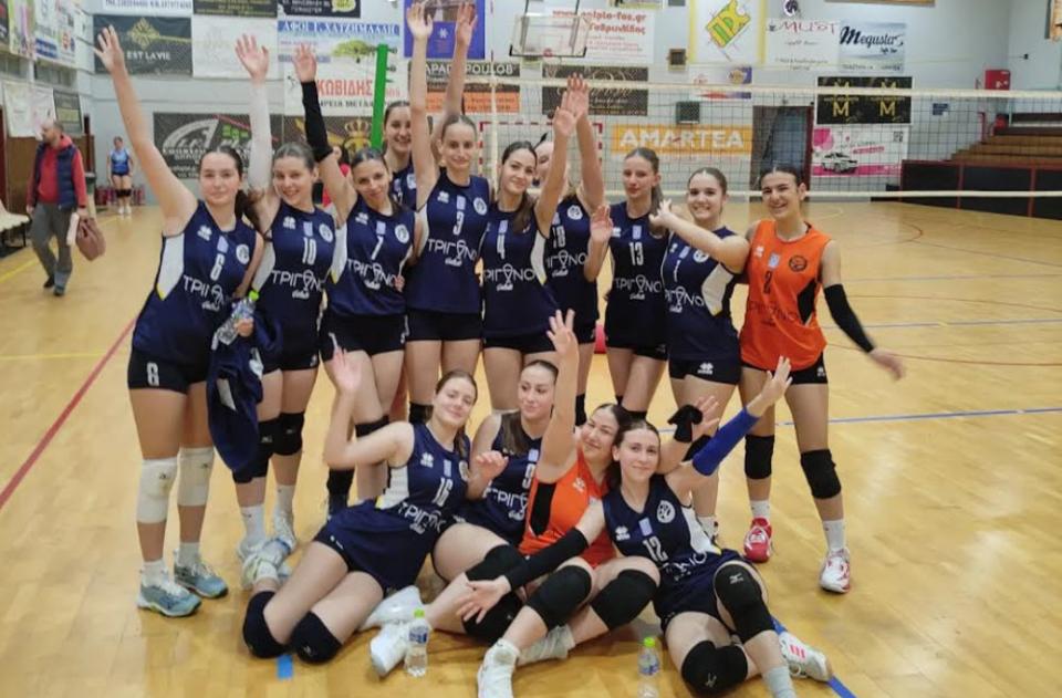 "Σφράγισαν" την πρώτη θέση τα κορίτσια του Ποσειδώνα Βέροιας