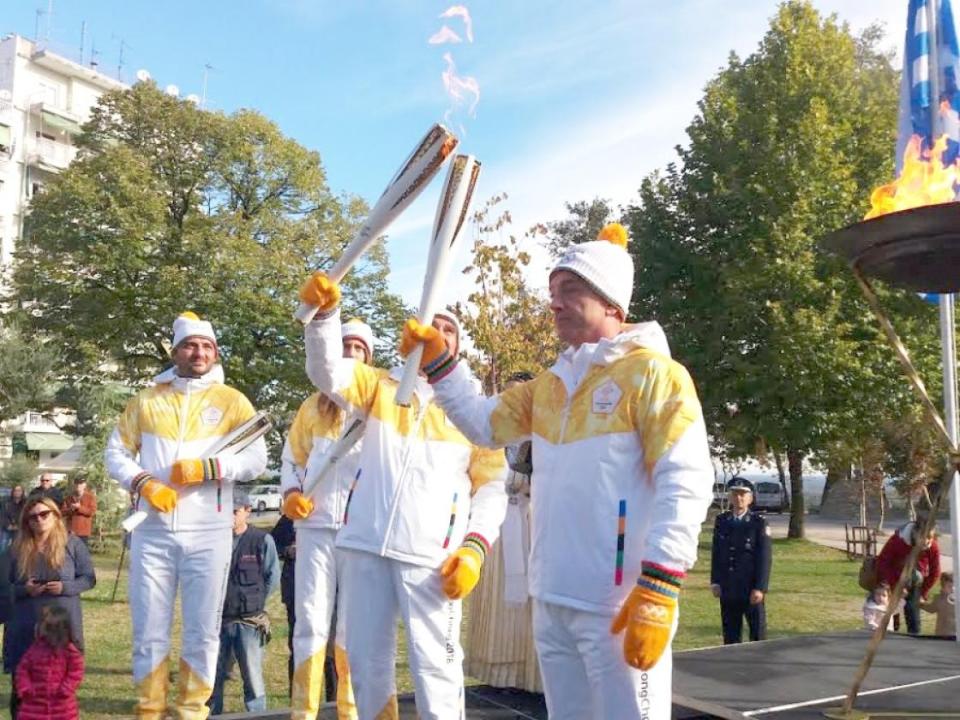 Το Πρόγραμμα Λαμπαδηδρομίας της Ολυμπιακής Φλόγας στην Βέροια