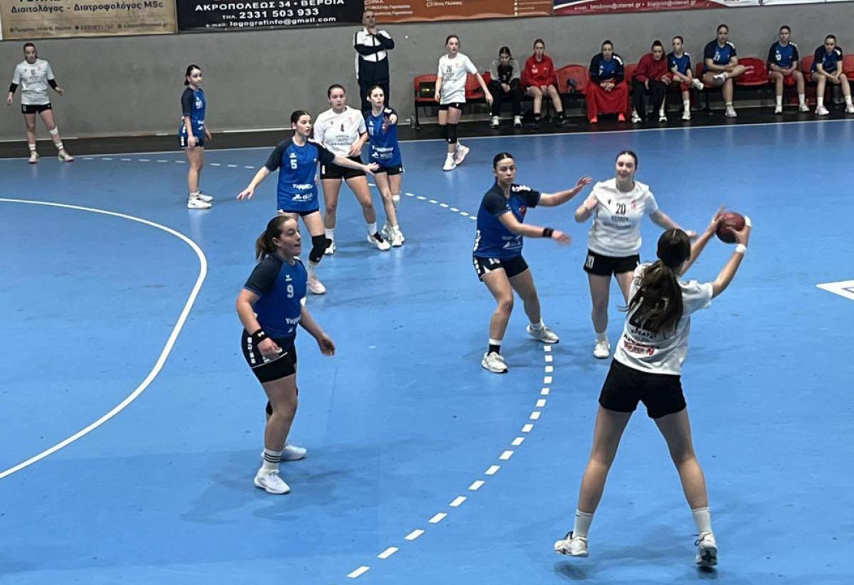 Άνετη νίκη για τα κορίτσια του Φιλίππου Βέροιας επί του Εθνικού Κοζάνης