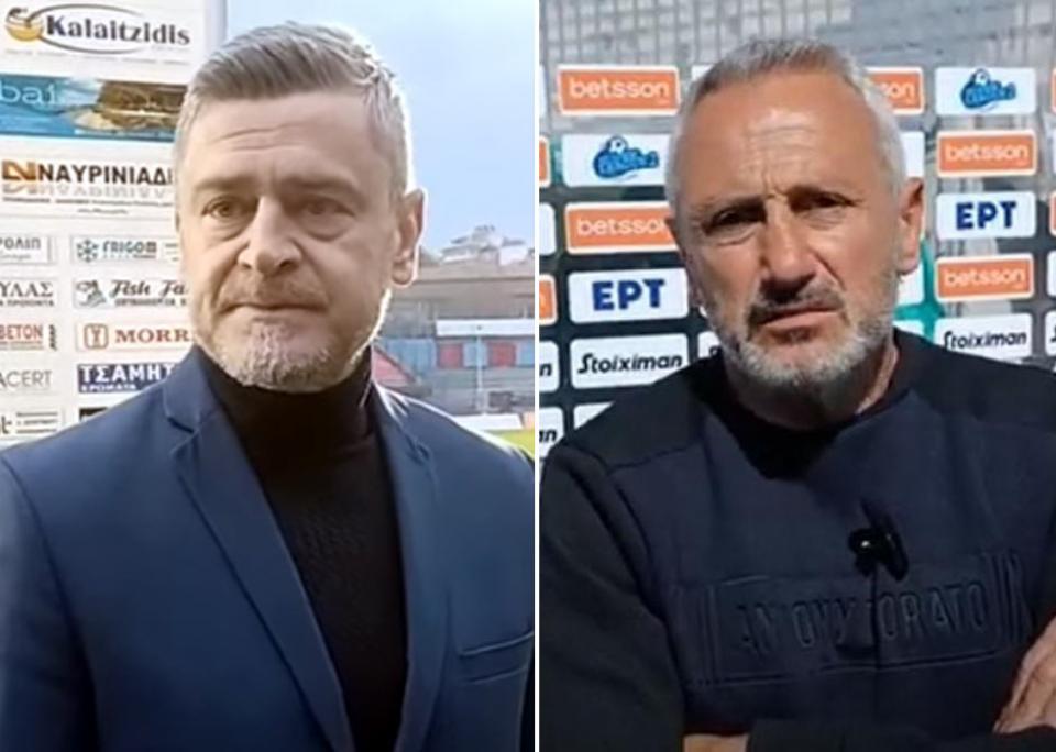 Μπαξεβάνος: "Δείξαμε ότι έχουμε δυνατότητες" - Δερμιτζάκης: "Υπάρχουν αισθήματα για τη ΒΕΡΟΙΑ"