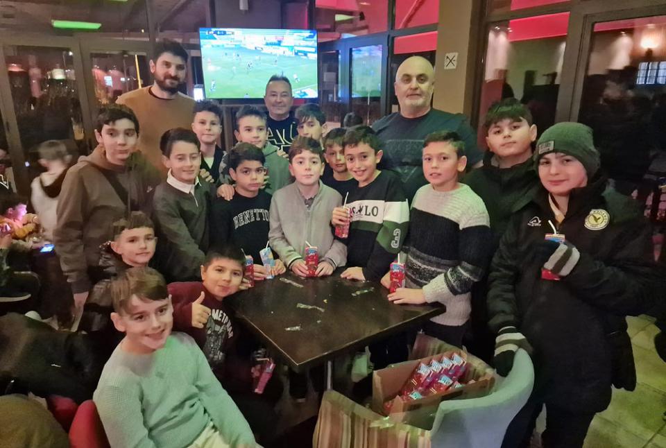 Την πρωτοχρονιάτικη πίτα της έκοψε η Ακαδημία του ΓΑΣ Κοπανού