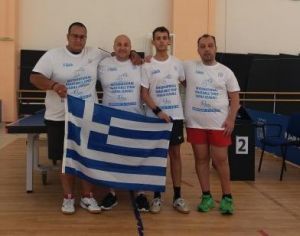 1 χρυσό και 2 χάλκινα για το "Εν Σώματι Υγιεί στο 4ο Διεθνές Τουρνουά Επιτραπέζιας Αντισφαίρισης ΑμεΑ