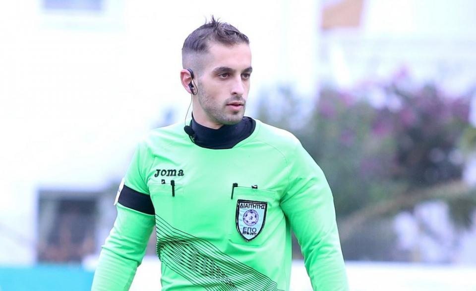 Ο Νταούλας από την Δ. Αττική σφυρίζει το ντέρμπι ΒΕΡΟΙΑΣ - Ολυμπιακού Βόλου