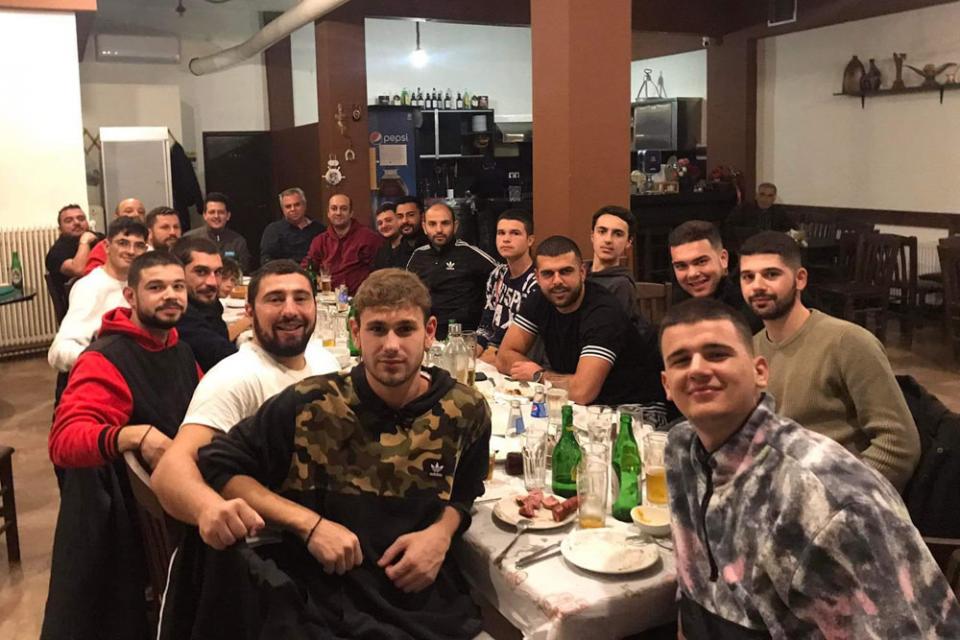 Γεύμα πριν την πρεμιέρα στον Ατρόμητο Διαβατού