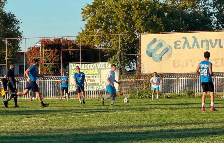Φιλική ήττα στο Αιγίνιο για τον Μέγα Αλέξανδρο Αγίας Μαρίνας