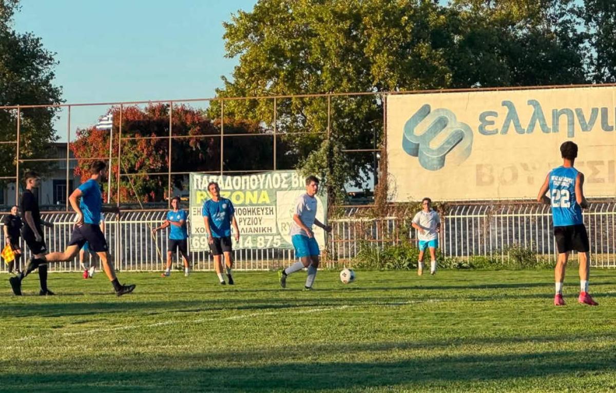 Φιλική ήττα στο Αιγίνιο για τον Μέγα Αλέξανδρο Αγίας Μαρίνας