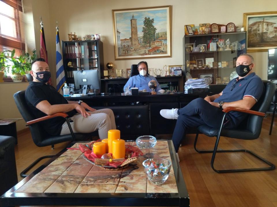 Α.Π.Σ Φίλιππος Βέροιας Volleyball: Στη Βέροια ο πρόεδρος της ΕΣΑΠ, Παντελής Ταρνατόρος