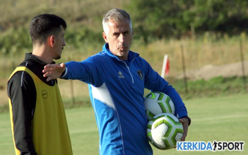 Ο Σάκης Θεοδοσιάδης στον πάγκο του Μακεδονικού