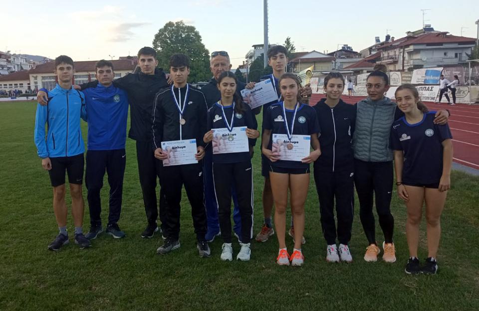 Οκτώ μετάλλια οι αθλητές του ΟΚΑ ΒΙΚΕΛΑ στα "Κωνσταντινίδεια" της Νάουσας