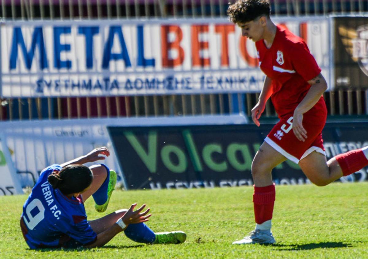 Βαρύ 4-1 στις Σέρρες για τον ΠΑΣ Βέροια με έντονα παράπονα για τη διαιτησία