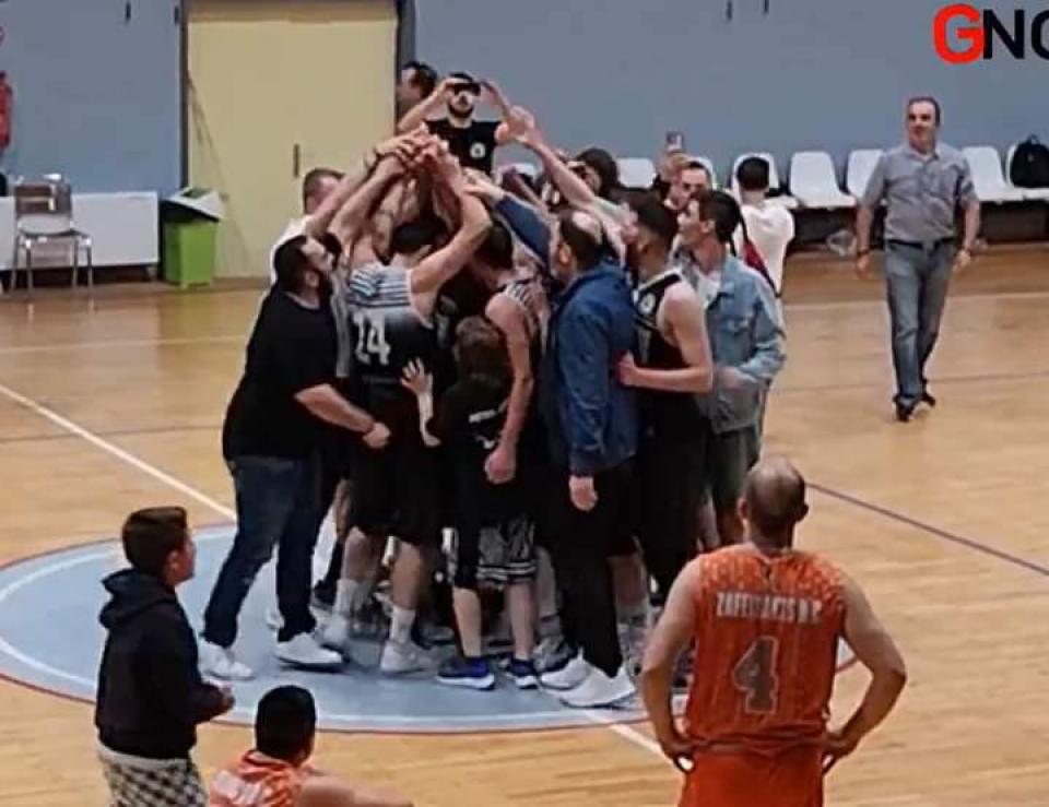 ΕΚΑΣΚΕΜ: Νίκησαν στη Νάουσα και στέφθηκαν Πρωταθλητές οι Αετοί Βέροιας!