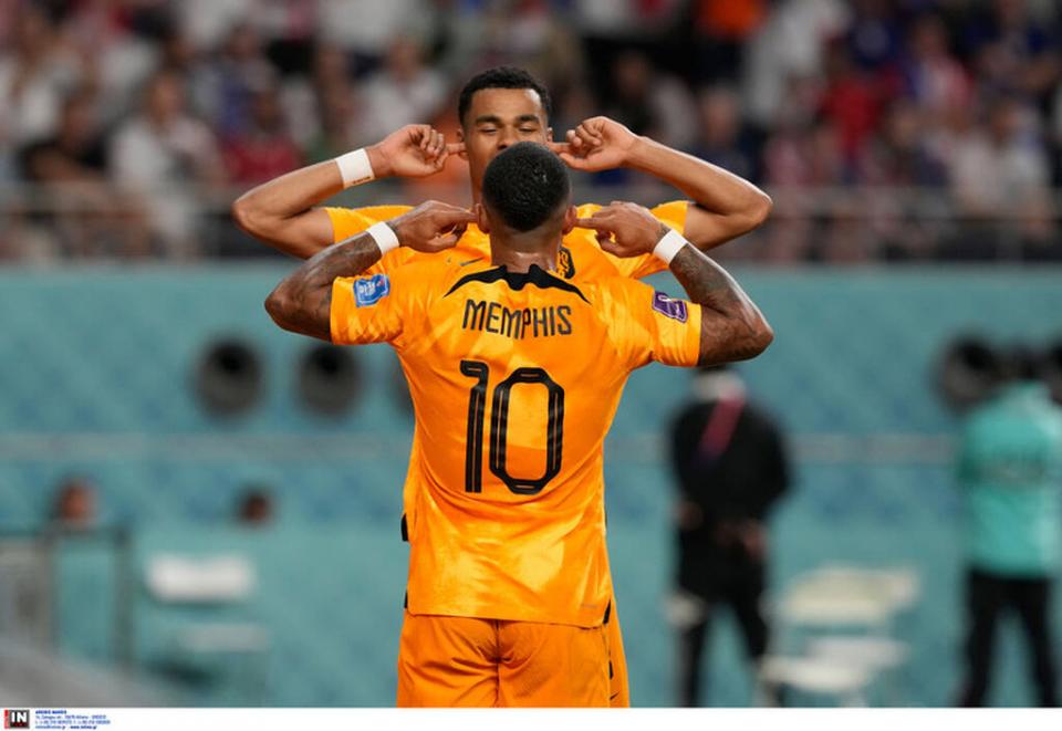 Ολλανδία-ΗΠΑ 3-1: Πορτοκαλί θρίαμβος με Ντούμφρις!