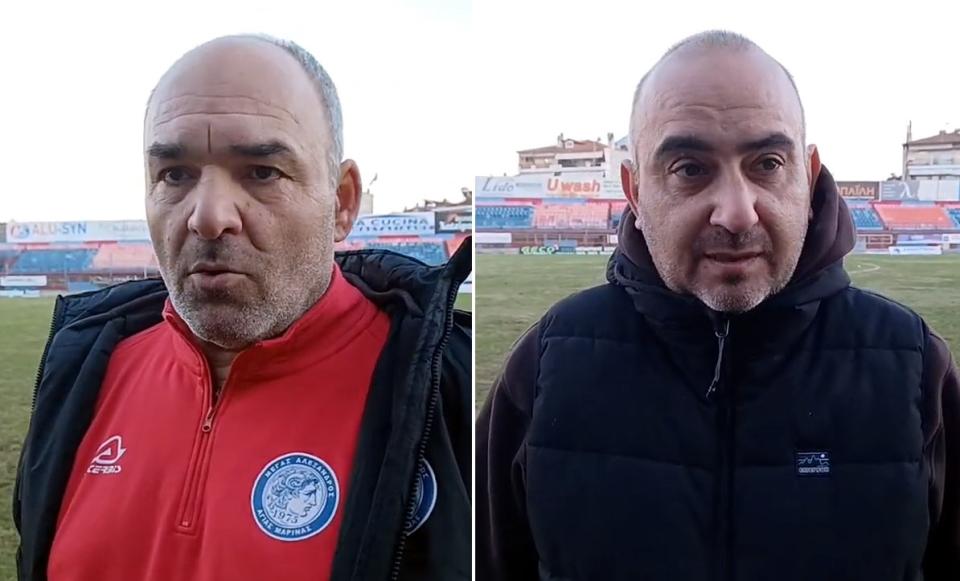 Τι δήλωσαν Παναγιωτίδης και Πολλαετίδης μετά την λήξη του Ημαθιώτικου ντέρμπι