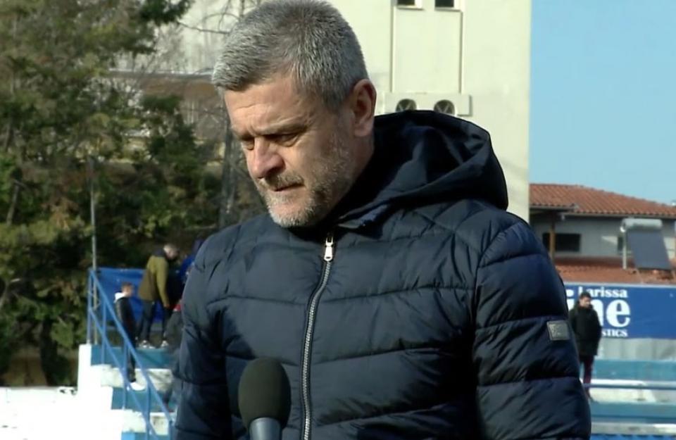 Τι δήλωσε ο Παύλος Δερμιτζάκης μετά το "διπλό" στη Λάρισα