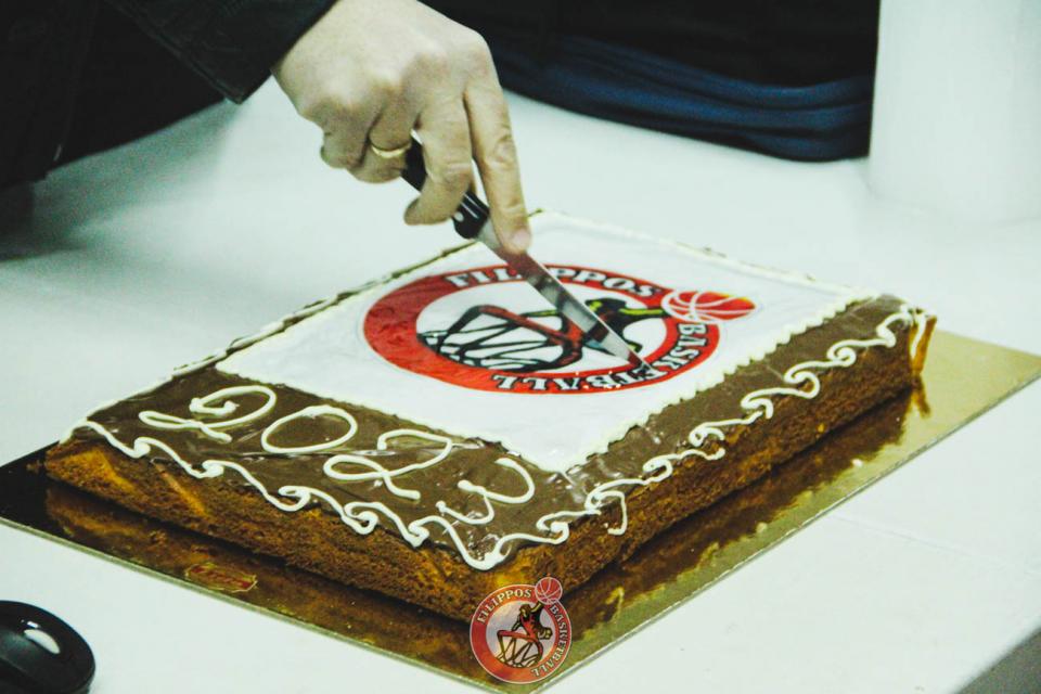 Έκοψε την πίτα της η ομάδα μπάσκετ του Φιλίππου Βέροιας (φωτο)