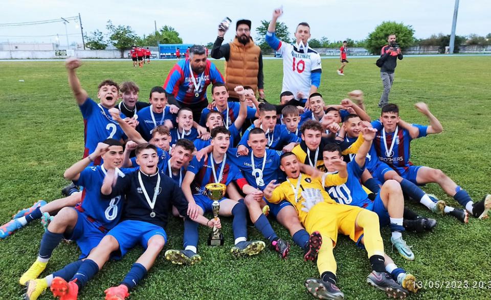 Ο ΝΠΣ Βέροια πρωταθλητής Κ16 της ΕΠΣ Ημαθίας!