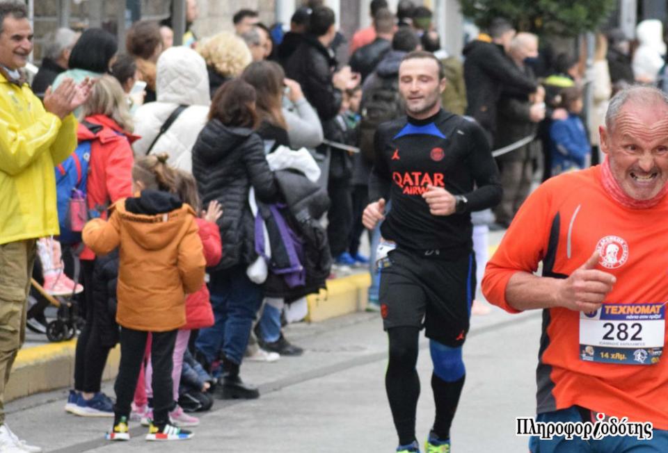 Έτρεξε στον "9ο Φιλίππειο δρόμο" ο Δημήτρης Σαλπιγγίδης!