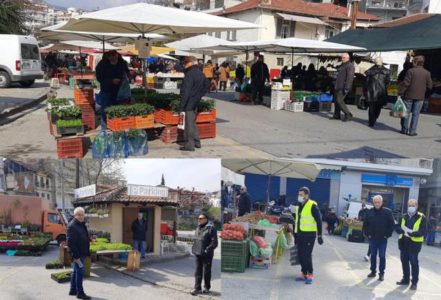 Πώς κινήθηκε σήμερα η λαϊκή αγορά της Βέροιας (φωτο)