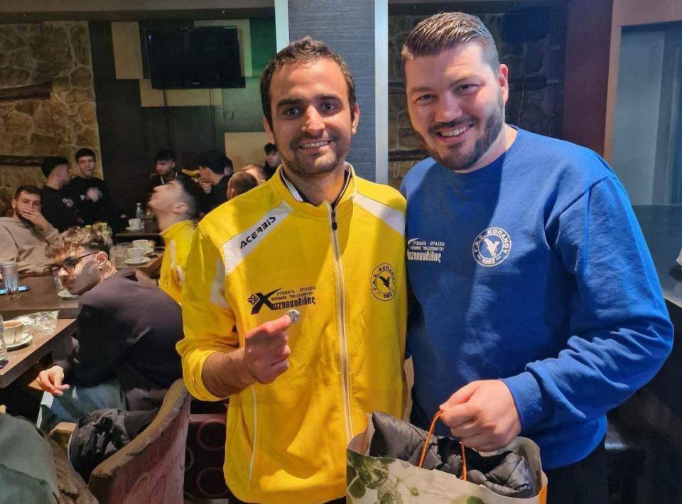 Εκοψε την πίτα του ο ΓΑΣ Κοπανού