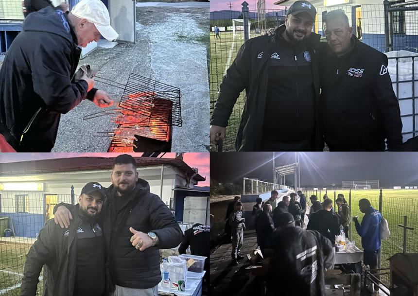 Μέγας Αλέξανδρος Αγίας Μαρίνας: Οικογενειακό κλίμα και... μπάρμπεκιου μετά την προπόνηση!