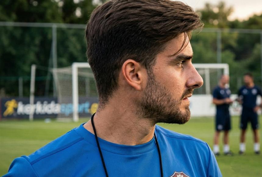 Ο Βεροιώτης γυμναστής φυσικής κατάστασης Χρήστος Βοργιατζίδης σε προπόνηση.