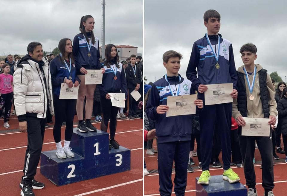 Εντυπωσίασαν οι αθλητές του "Βικέλα Βέροιας" στους μαθητικούς αγώνες στίβου της Ημαθίας