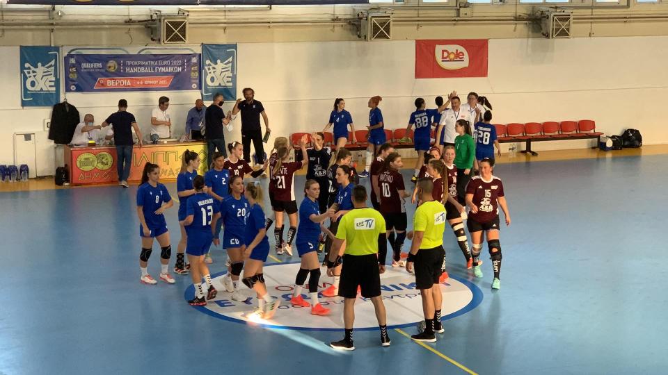 «Περίπατος» της Εθνικής Γυναικών κόντρα στην Λετονία - Με το... ενάμιση πόδι στην επόμενη φάση