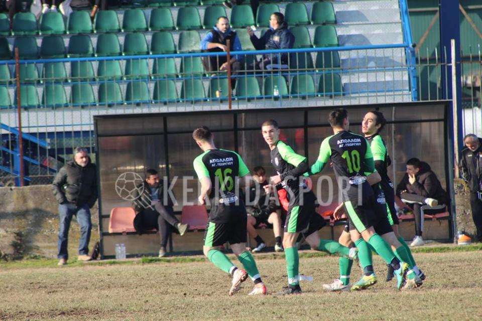 Τρίποντο με ανατροπή για τον Αγ. Γεώργιο επί του Κοπανού (φωτο)