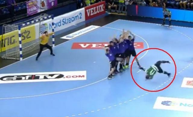 Απίστευτο γκολ σε αγώνα χάντμπολ! (video)