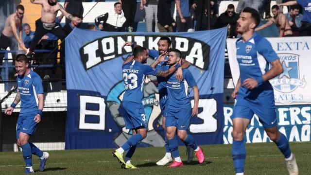 Football League: Έπεσε στην 4η θέση η ΒΕΡΟΙΑ, έξι οι βαθμοί διαφοράς από τον 2ο Ιωνικό
