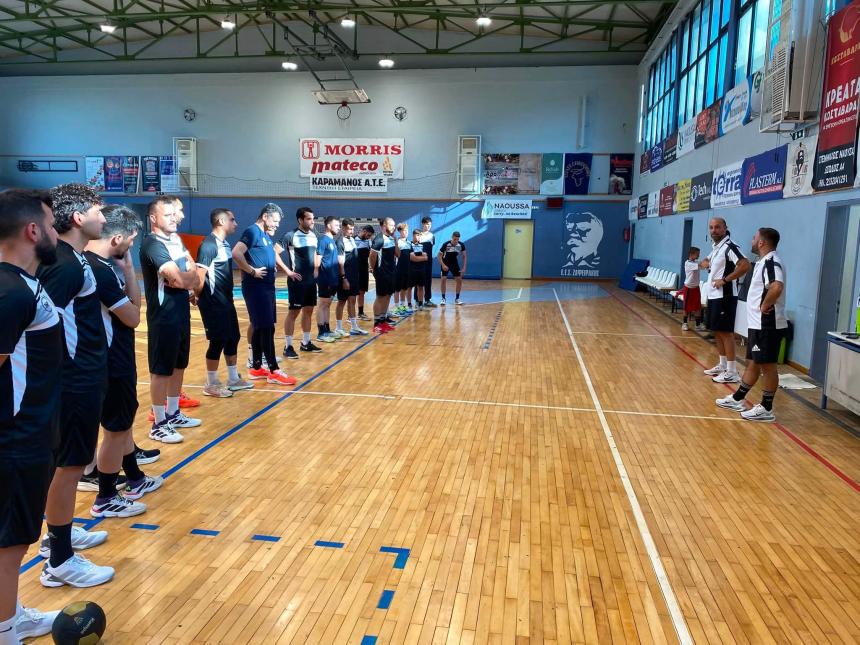 Ξεκίνησε με όνειρα και φιλοδοξίες η προετοιμασία του Ζαφειράκη Νάουσας - Το φετινό ρόστερ