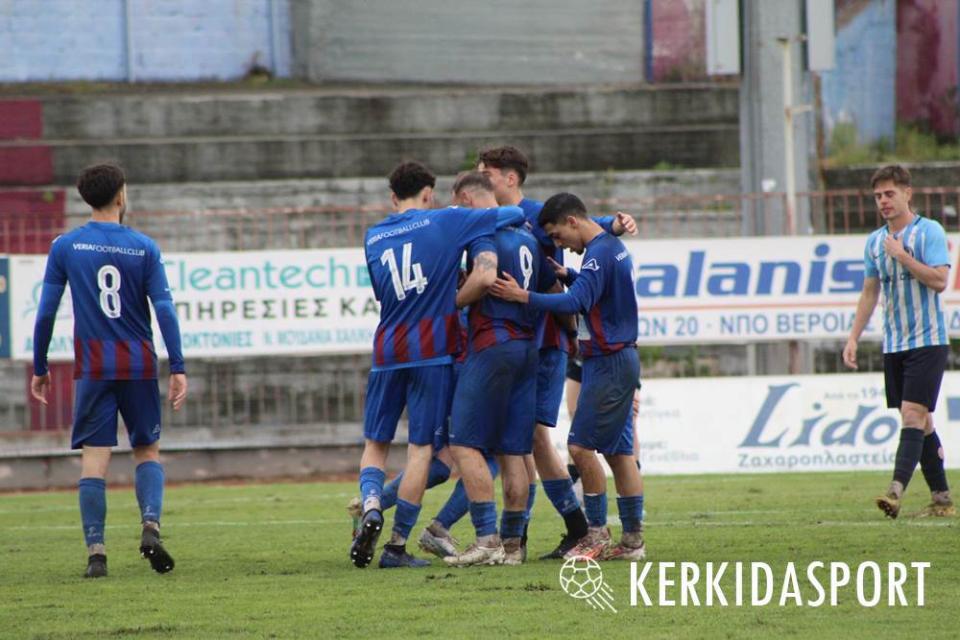 Βέροια - Αγ. Μαρινα 1-0: Η "μάχη" της Ημαθίας με τον φακό του kerkidasport