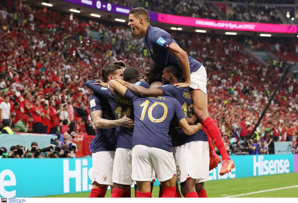 Γαλλία-Μαρόκο 2-0: Κόντρα στον Μέσι για να κρατήσει το στέμμα της!