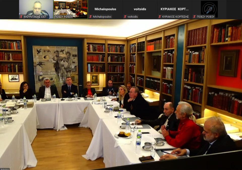 O Πρόεδρος της ΕΙΕΤ συμμετείχε στην πρώτη συνάντηση για τη σύσταση του Ελληνικού Συμβουλίου ΜΜΕ