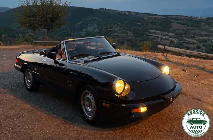 KERKIDA AUTO: Ιταλική φινέτσα και ελευθερία με την Alfa Romeo Spider!
